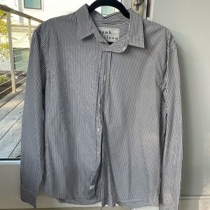Frank and Eileen Striped Collard Shirt